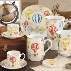 EASY LIFE Air Balloons Mug Tisanière Porcelaine 350 Ml EASYLIFE -Maison Cuisine Série air balloons mug tisaniere porcelaine 350 ml easylife 3