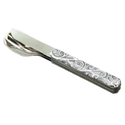 AKINOD 12H34 Set De 3 Couverts Inox Nomades ARABESQUE