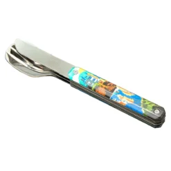 AKINOD 12H34 Set De 3 Couverts Inox Nomades COTE BASQUE