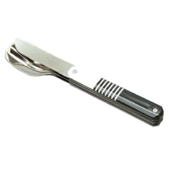 AKINOD 12H34 Set De 3 Couverts Inox Nomades MARINIERE NOIRE