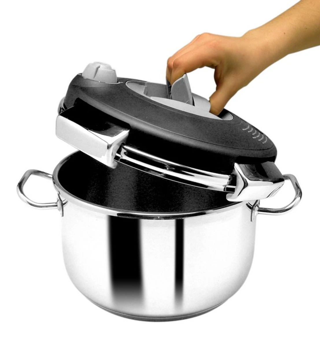 Autocuiseur Inox Professionnel LUNA ARTAME Poignée Automatique 15 L D32 4 Autocuiseur Inox Professionnel LUNA ARTAME Poignée Automatique 15 L D32 – Image 4