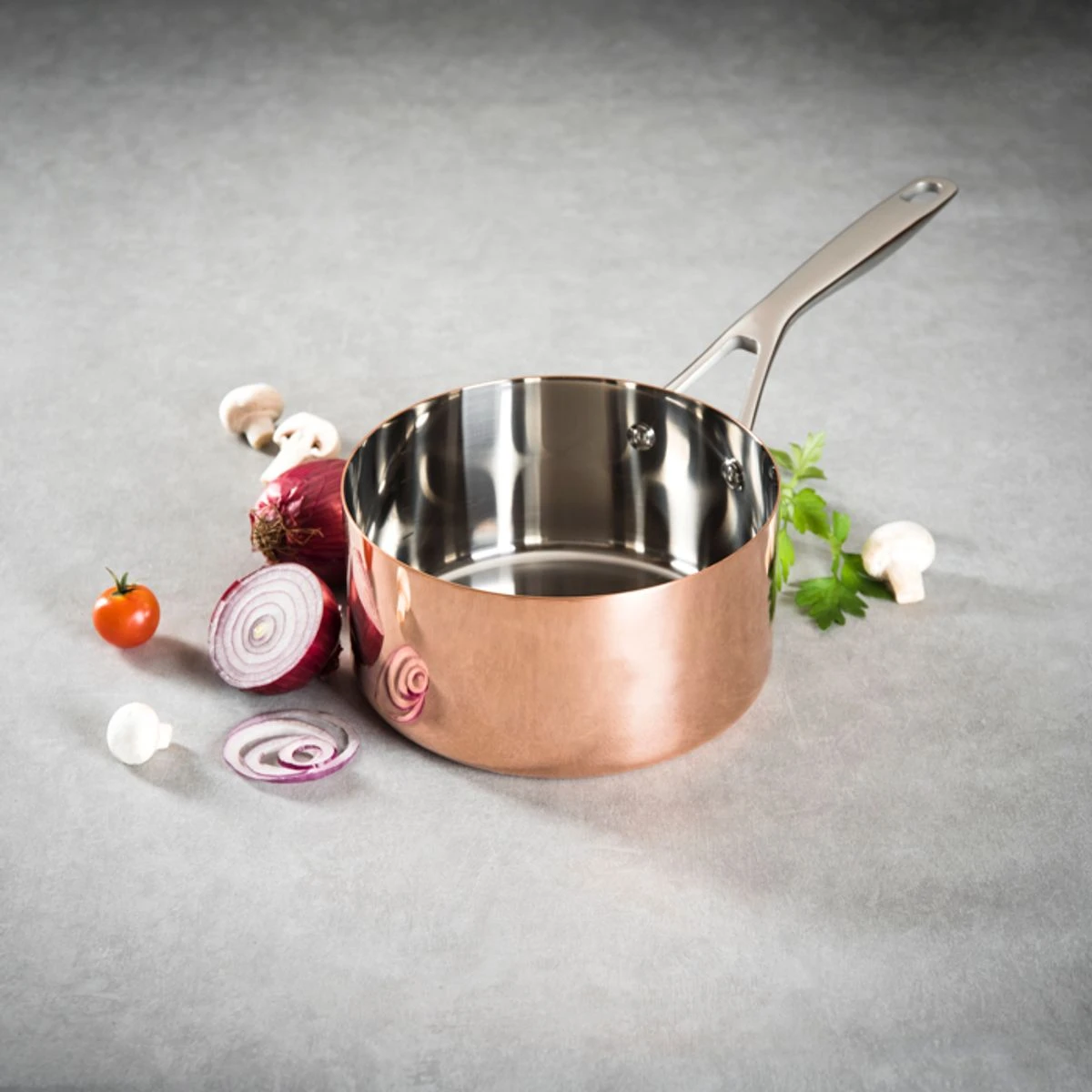 B´Chef Casserole Cuivre Inox Baumalu D20 1 B´Chef Casserole Cuivre Inox Baumalu D20