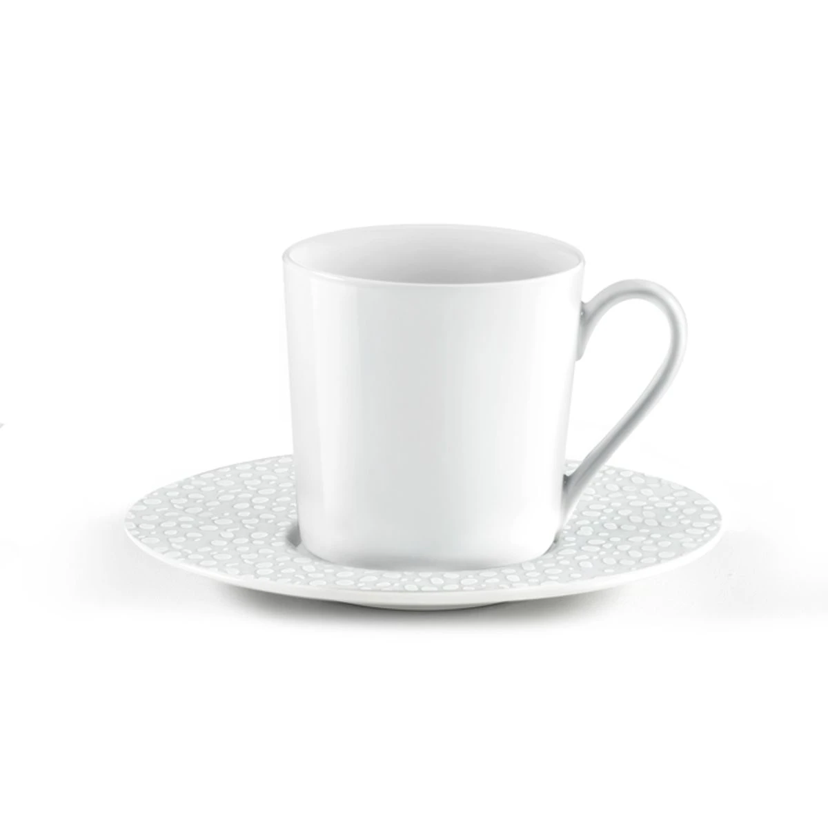 BAGHERA Paire Tasse Café Médard De NOBLAT Pocelaine Blanche - Les 6 1 BAGHERA Paire Tasse Café Médard De NOBLAT Pocelaine Blanche - Les 6