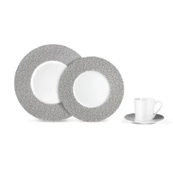 BAGHERA Paire Tasse Café Médard De NOBLAT Pocelaine Décor Platinum - Les 6 5 BAGHERA Paire Tasse Café Médard De NOBLAT Pocelaine Décor Platinum - Les 6 -Maison Cuisine Série baghera paire tasse cafe medard de noblat pocelaine decor platinum les 6 2