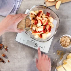 Balance Electronique Page Confort SOEHNLE Blanc 10 Kg -Maison Cuisine Série balance electronique page confort soehnle blanc 10 kg 3