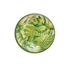 BALI Assiette à Desserts Mélamine Easy Life D21 Vert - Lot De 6 SC