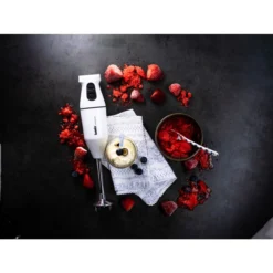 BAMIX Mixeur Plongeant Cordless Plus Sans Fil Rouge -Maison Cuisine Série bamix mixeur plongeant cordless plus sans fil rouge 3