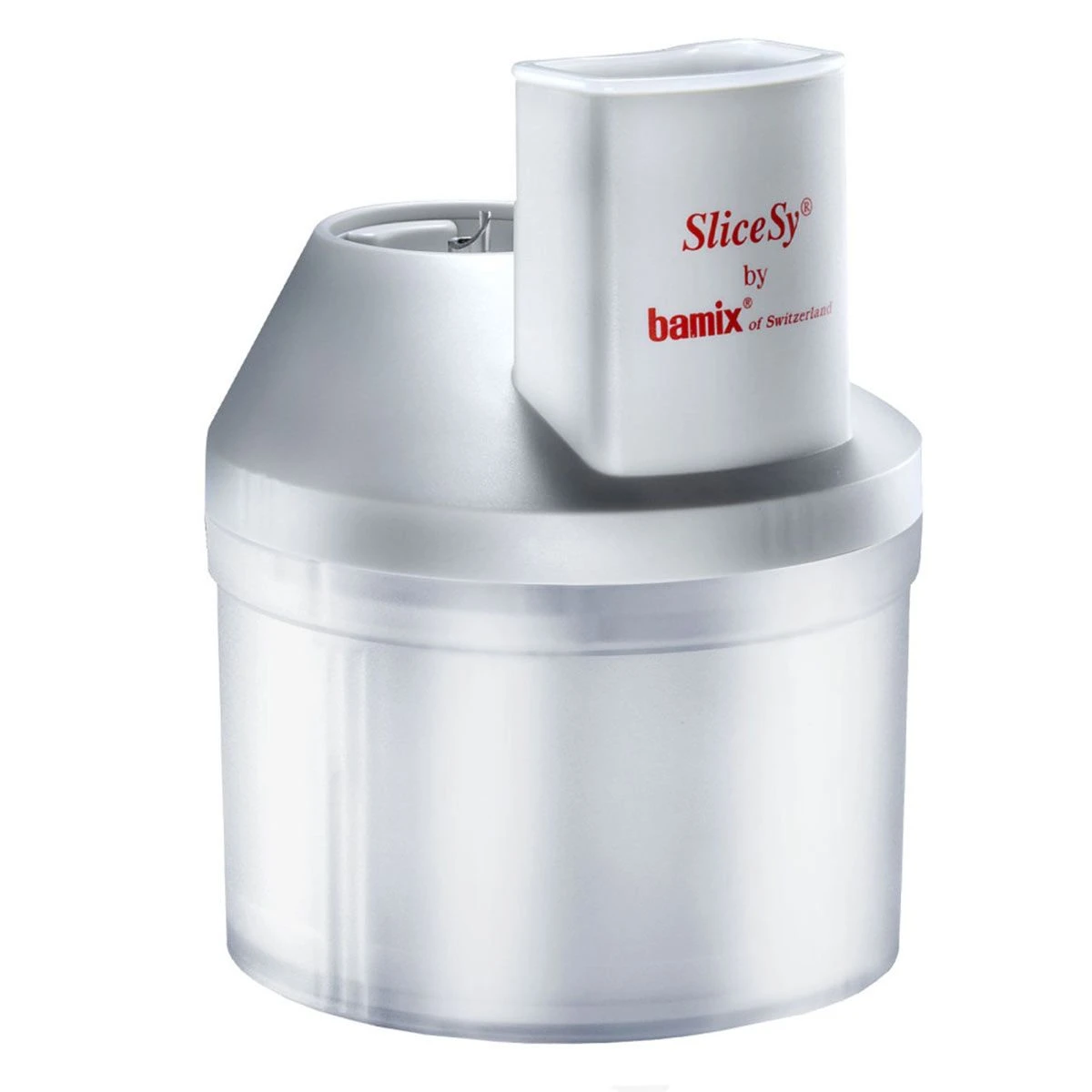 BAMIX SliceSy Accessoire Hachoir Rape Eminceur Pour Mixeur Plongeur Gris 1 BAMIX SliceSy Accessoire Hachoir Rape Eminceur Pour Mixeur Plongeur Gris