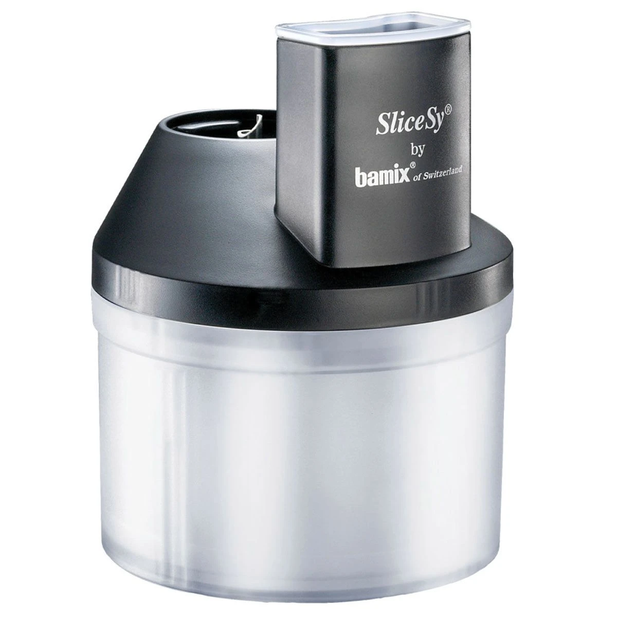 BAMIX SliceSy Accessoire Hachoir Rape Eminceur Pour Mixeur Plongeur NOIR 1 BAMIX SliceSy Accessoire Hachoir Rape Eminceur Pour Mixeur Plongeur NOIR