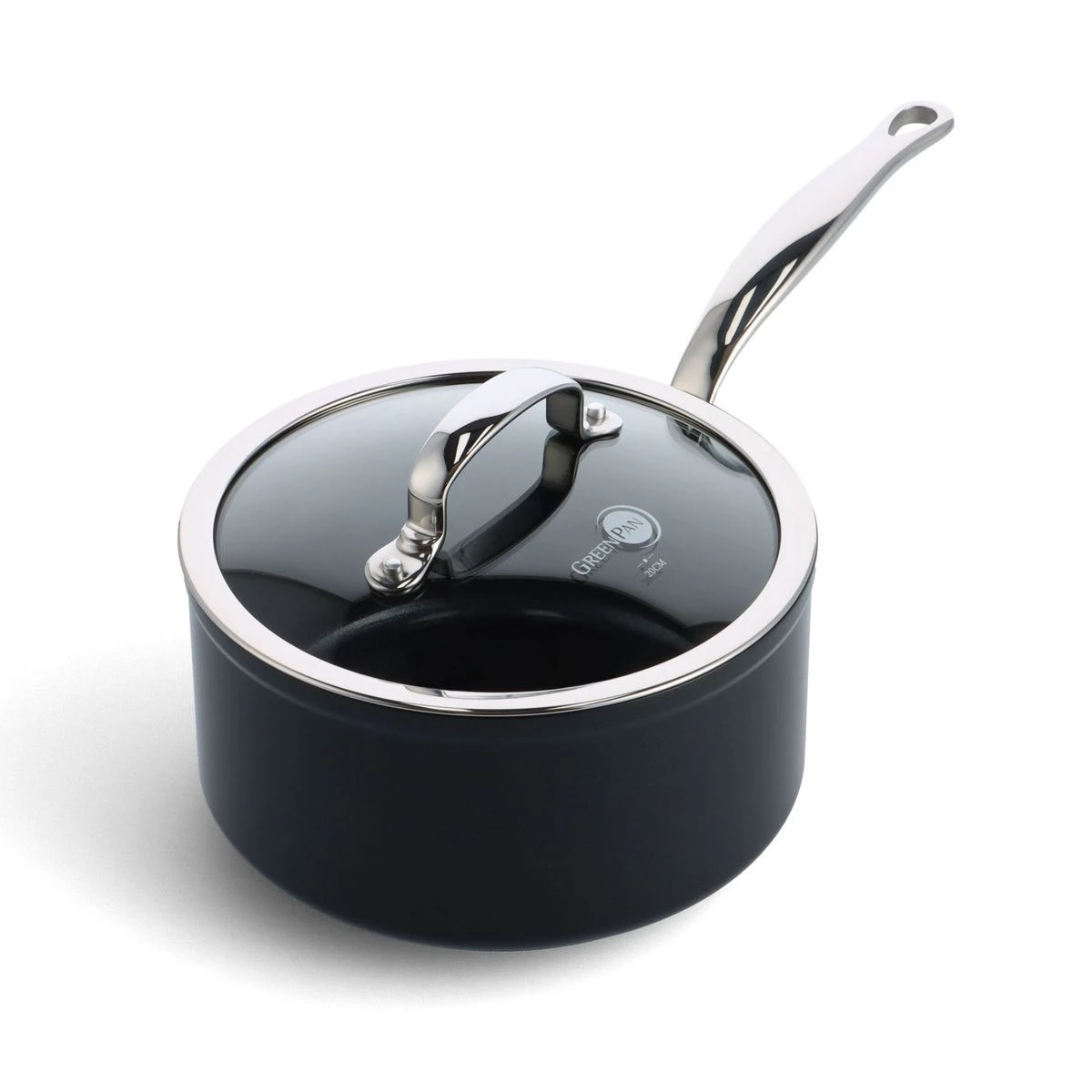 BARCELONA Pro Casserole Aluminium Revêtement Céramique Avec Couvercle GreenPan D20 Nouveau Modèle 1 BARCELONA Pro Casserole Aluminium Revêtement Céramique Avec Couvercle GreenPan D20 Nouveau Modèle