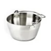Bassine à Confitures Inox Chaudron De Cuisson Induction D24