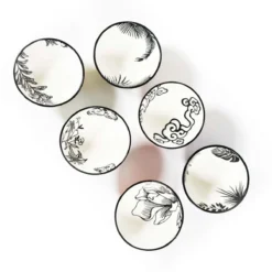 BEIJING Set De 6 Bols Coupelles Apéritives En Grès WD Lifestyle 6 BEIJING Set De 6 Bols Coupelles Apéritives En Grès WD Lifestyle -Maison Cuisine Série beijing set de 6 bols coupelles aperitives en gres wd lifestyle 2