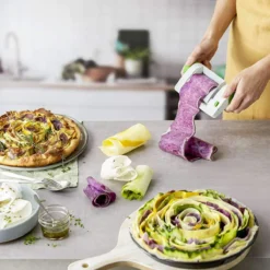 Betty Bossi Veggie Sheet Slicer Coupe Lanières Extra-fines Fruits Et Légumes