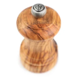 BISTRO Moulin à Poivre Bois D´olivier 10 Cm PEUGEOT Naturel -Maison Cuisine Série bistro moulin a poivre bois d olivier 10 cm peugeot naturel 3