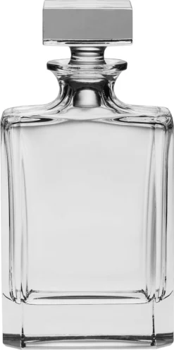 BLANK Carafe à Whisky 70 Cl Cristal De Bohemia