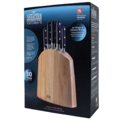 BLOC V Sabatier RICHARDSON SHEFFIELD 5 Couteaux -Maison Cuisine Série bloc v sabatier richardson sheffield 5 couteaux 3
