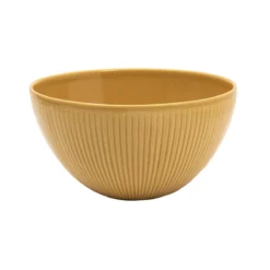 BOHEMIA Saladier Haut En Grès D20 Moutarde TABLE PASSION