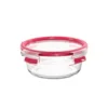 Boîte Alimentaire En Verre Avec Couvercle Hermétique CLIP&CLOSE GLAS Emsa Ronde 0.6 L Nouveau Modèle