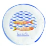 EASY LIFE BORD DE MER Assiette Dessert En Porcelaine 16 Cm Décor Poisson - Les 6 SC