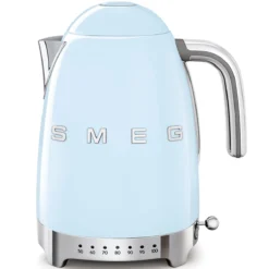Bouilloire électrique à Température Variable Années 50 SMEG Bleu Azur