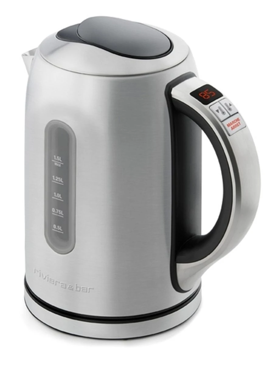 Bouilloire électrique Inox MILA 1.5 L Température Variable Riviera&Bar 1 Bouilloire électrique Inox MILA 1.5 L Température Variable Riviera&Bar