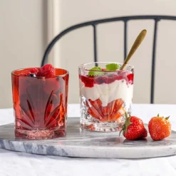 Leonardo CAPRI Gobelet Verre à Whisky 22 Cl - Les 4 -Maison Cuisine Série capri gobelet verre a whisky 22 cl les 4 4