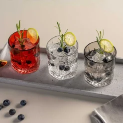 Leonardo CAPRI Gobelet Verre à Whisky 22 Cl - Les 4 -Maison Cuisine Série capri gobelet verre a whisky 22 cl les 4 6