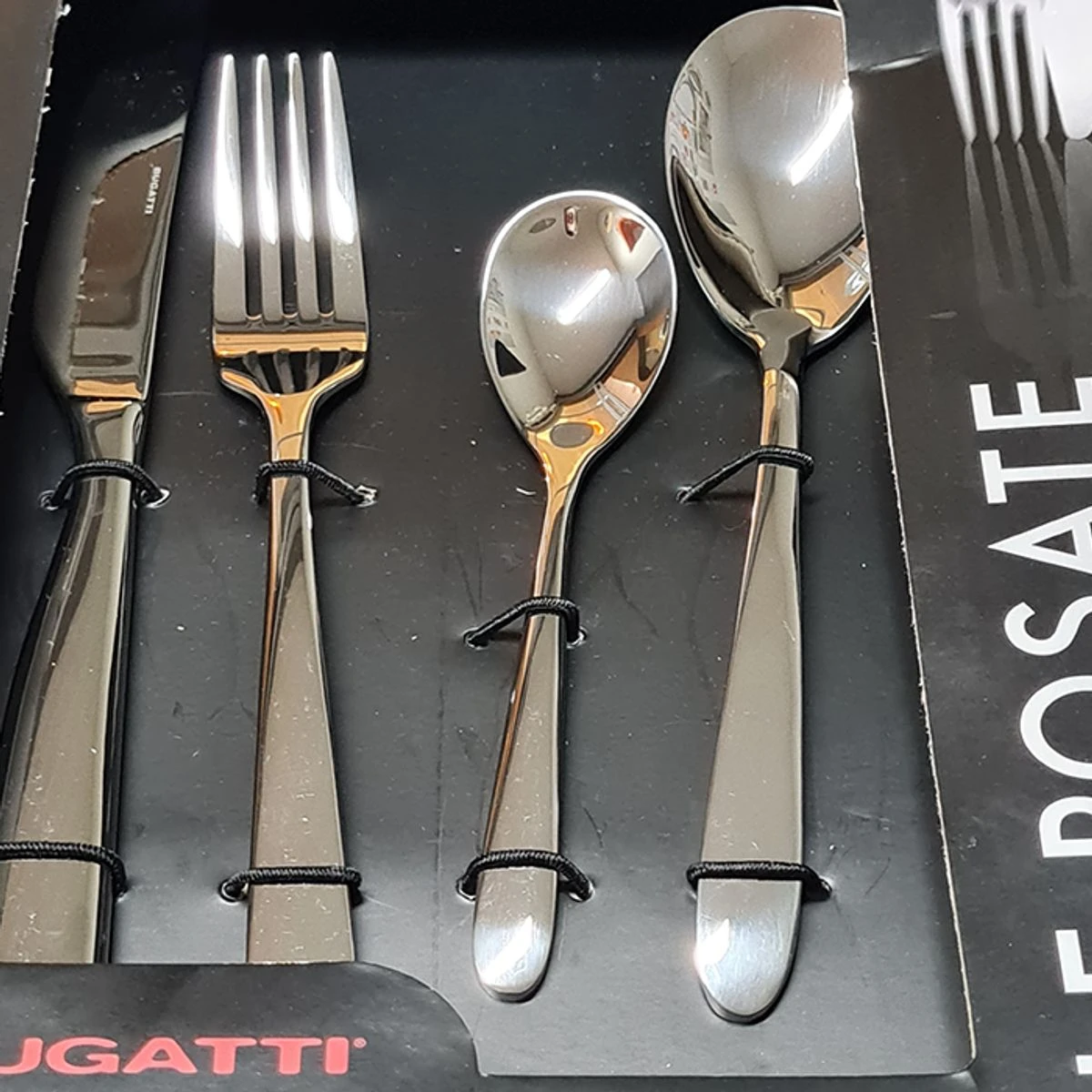 CAPRICCIO Ménagère BUGATTI 24 Pièces Inox 18/10e Poli Miroir 2 CAPRICCIO Ménagère BUGATTI 24 Pièces Inox 18/10e Poli Miroir – Image 2