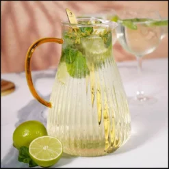 Carafe à Spritz Et Son Mélangeur Gradué 8 Recettes De Spritz Parfaits Incluses COOKUT 1.7 L