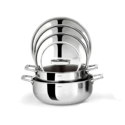 Castel´Pro Faitout Inox Avec Couvercle CRISTEL