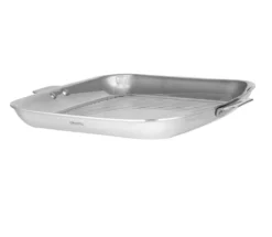 CASTELINE Poêle Grill Carrée Amovible Inox Multiply CRISTEL 30 Cm -Maison Cuisine Série casteline poele grill carree amovible inox multiply cristel 30 cm 2