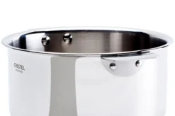 CASTELINE Série 3 Casseroles Inox Amovible MULTIPLY Cristel + 1 Poignée Mutine D16 à 20 -Maison Cuisine Série casteline serie 3 casseroles inox amovible multiply cristel 1 poignee mutine d16 a 20 2