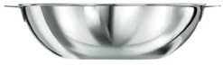 CASTELINE Wok Amovible Inox Multiply Avec Couvercle CRISTEL D28 + 2 Anses MUTINE Grises -Maison Cuisine Série casteline wok amovible inox multiply avec couvercle cristel d28 2 anses mutine grises 3