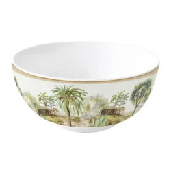 CEYLON Petit Saladier Coupelle En Porcelaine Easy Life D23