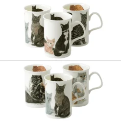 CHATS Mug En Porcelaine Fine 32 Cl Modèle 3 SC -Maison Cuisine Série chats mug en porcelaine fine 32 cl modele 3 sc 2