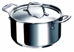 CHEF Faitout + Couvercle Inox BEKA
