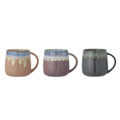 CLOE Mug Tasse En Grès BLOOMINGVILLE - Les 3 -Maison Cuisine Série cloe mug tasse en gres bloomingville les 3 6