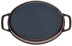 Cocotte En Fonte Emaillée Ovale Staub NOIR -Maison Cuisine Série cocotte en fonte emaillee ovale staub noir 3