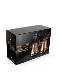 COFFRET ATMOSPHERE 2 Verres à Dégustation à Whisky + Socle Rafraichisseur + Dessous De Verre PEUGEOT