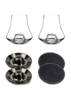 COFFRET ATMOSPHERE 2 Verres à Dégustation à Whisky + Socle Rafraichisseur + Dessous De Verre PEUGEOT -Maison Cuisine Série coffret atmosphere 2 verres a degustation a whisky socle rafraichisseur dessous de verre peugeot 5