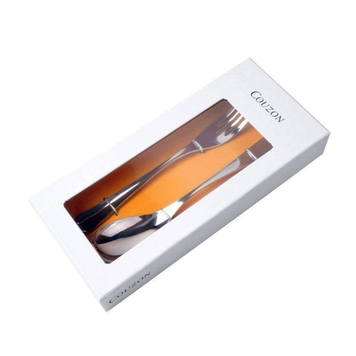 Coffret Fourchette Et Cuillère De Service - Inox EOLE - COUZON 2 Coffret Fourchette Et Cuillère De Service - Inox EOLE - COUZON – Image 2