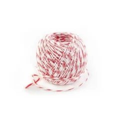 Cordelette Ficelle De Cuisine Charcuterie Et Jambon GEFU 2 Bobines X 50 M Rouge Et Blanc