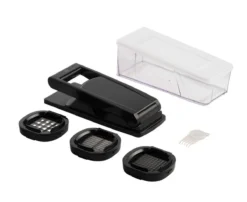 Coupe Légumes Avec Réservoir MASTRAD Noir -Maison Cuisine Série coupe legumes avec reservoir mastrad noir 2