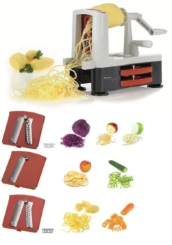 Coupe Légumes Tour à Légumes Spirale SPIROMAT Westmark -Maison Cuisine Série coupe legumes tour a legumes spirale spiromat westmark 2
