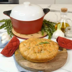 Couvercle Dôme à Pain En Céramique Pour L´incroyable Cocotte Cookut 24 Cm -Maison Cuisine Série couvercle dome a pain en ceramique pour l incroyable cocotte cookut 24 cm 3