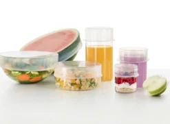 Lekue Couvercle En Silicone Extensible Hermétique Lékué D26 Cm -Maison Cuisine Série couvercle en silicone extensible hermetique lekue d26 cm 2