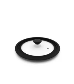 BEKA Couvercle Universel En Verre Avec Trous Vapeur Multidiamètre 22/24/26