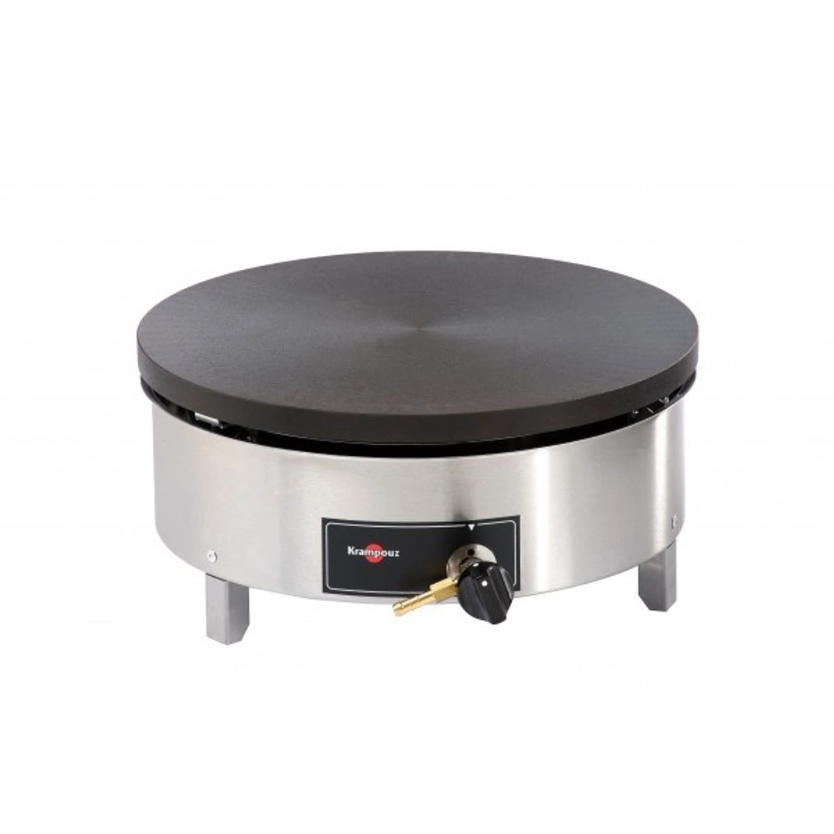 Crépière Gaz Plaque Fonte Bâti Inox D40 6 Kw - Fest Noz KRAMPOUZ 1 Crépière Gaz Plaque Fonte Bâti Inox D40 6 Kw - Fest Noz KRAMPOUZ