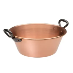 CUIVRE Massif Bassine à Confiture ép. 1.2 Mm D26