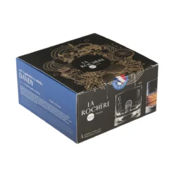 DANDY Gobelet Verre à Whisky 30 Cl LA ROCHERE - Les 4 5 DANDY Gobelet Verre à Whisky 30 Cl LA ROCHERE - Les 4 -Maison Cuisine Série dandy gobelet verre a whisky 30 cl la rochere les 4 2